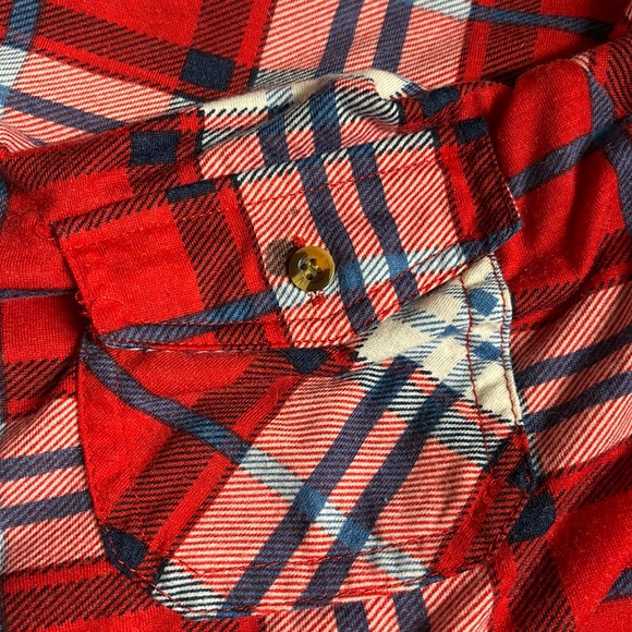 Red, White, and Blue Flannel - Picture 4 of 6